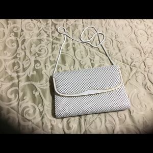 White Metal Evening Bag